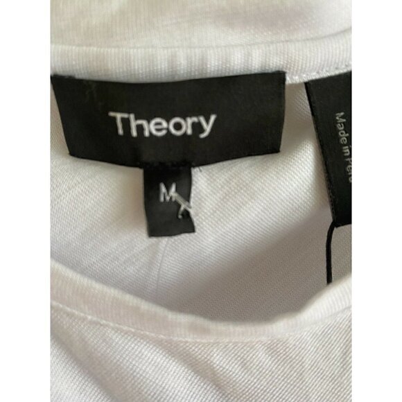 Theory Women’s Atmos Light Vormond White Dress Size‎ Medium NWT - Picture 6 of 9